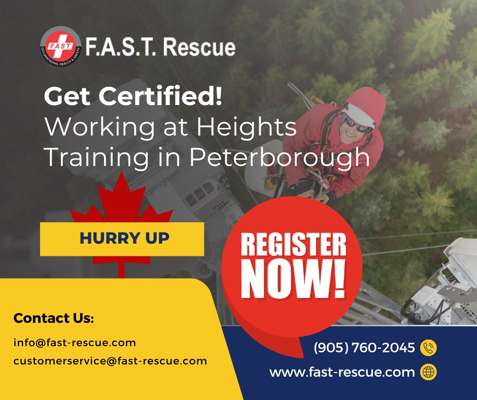 Mastering Safety: Working At Heights Training In Peterborough By Fast Rescue